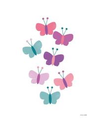 Butterfly Friends Girly | Obraz na stenu