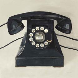 Classic Telephone on Cream | Obraz na stenu