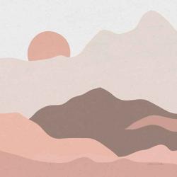 Mountainous II Pink | Obraz na stenu