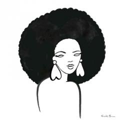 Afro Girl I | Obraz na stenu