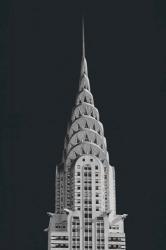 Chrysler Building on Black | Obraz na stenu
