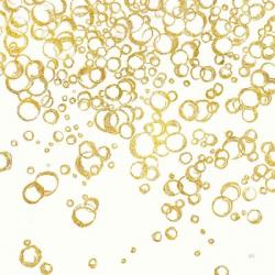 Gold Bubbles I | Obraz na stenu