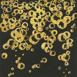 Gold Bubbles II | Obraz na stenu