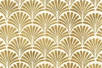 Winged Study Pattern VIII Gold Crop | Obraz na stenu
