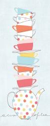 Stack of Cups I Pastel | Obraz na stenu