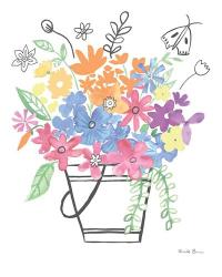 Floral Magic I Pastel | Obraz na stenu