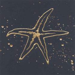 Gold Starfish I | Obraz na stenu