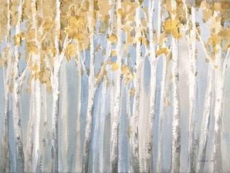 Golden Birches | Obraz na stenu
