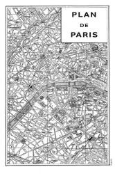 Inverted Paris Map | Obraz na stenu