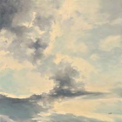 Warm Evening Clouds | Obraz na stenu