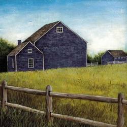 Weathered Barns Navy | Obraz na stenu