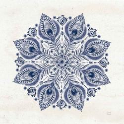 Bohemian Vibes VI Mandala Blue | Obraz na stenu