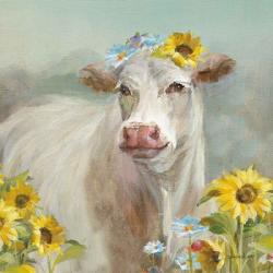 A Cow in a Crown | Obraz na stenu