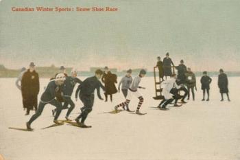 Snow Shoe Race | Obraz na stenu