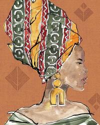 African Flair V Warm | Obraz na stenu