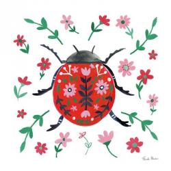 Folk Beetle I | Obraz na stenu