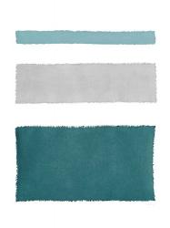 Painted Weaving IV Blue Green | Obraz na stenu