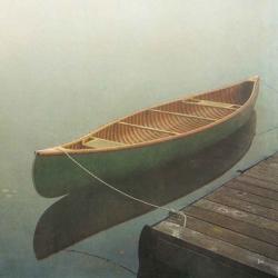 Calm Waters Canoe II | Obraz na stenu