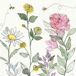Honeybee Blossoms III | Obraz na stenu