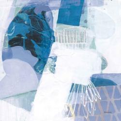 Abstract Layers III Blue | Obraz na stenu