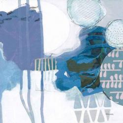 Abstract Layers IV Blue | Obraz na stenu
