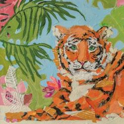 Tiger at Rest Crop | Obraz na stenu
