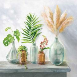Natural Riches I Clear Vase | Obraz na stenu