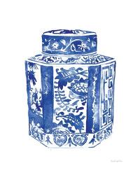 Chinoiserie Vase I | Obraz na stenu