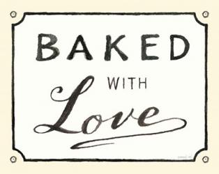 Baked with Love | Obraz na stenu
