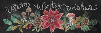 Christmas Chalk Winter Wishes | Obraz na stenu