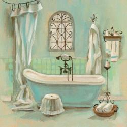 Glass Tile Bath I | Obraz na stenu