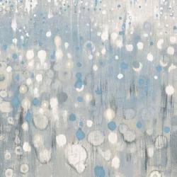 Rain Abstract VI Blue | Obraz na stenu