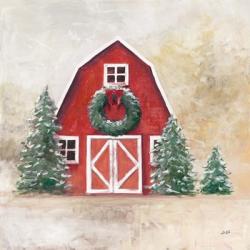 December Barn | Obraz na stenu
