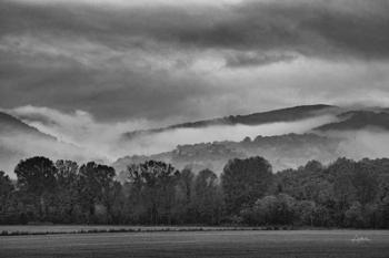 Village in the Fog | Obraz na stenu