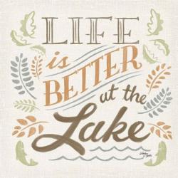 Lake Life I Green | Obraz na stenu
