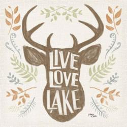 Lake Life III Green | Obraz na stenu