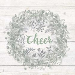 Frosty Cheer Sage Silver | Obraz na stenu