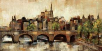 Paris Bridge II Spice | Obraz na stenu