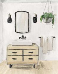 Attic Bathroom I Blonde Crop | Obraz na stenu