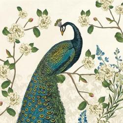 Peacock Arbor I Ivory v2 | Obraz na stenu