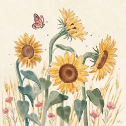 Sunflower Season II Bright | Obraz na stenu