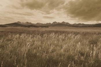 Sawtooth Mountains Idaho II Dark | Obraz na stenu