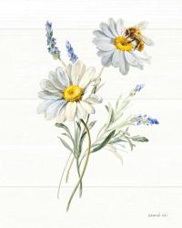 Bees and Blooms Flowers II | Obraz na stenu