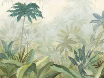 Lush Tropics Blue | Obraz na stenu