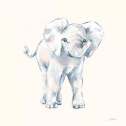 Baby Elephant on Cream | Obraz na stenu