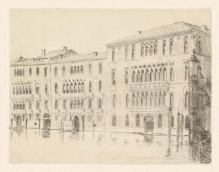 Venice Etching | Obraz na stenu