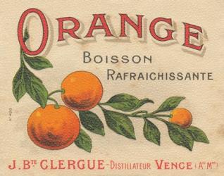 Orange Label | Obraz na stenu