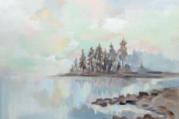 Foggy Lake | Obraz na stenu