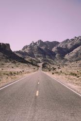 Road to Old West Purple | Obraz na stenu