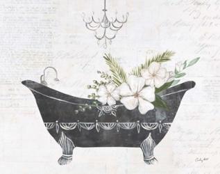 Floral Bath I Flipped | Obraz na stenu